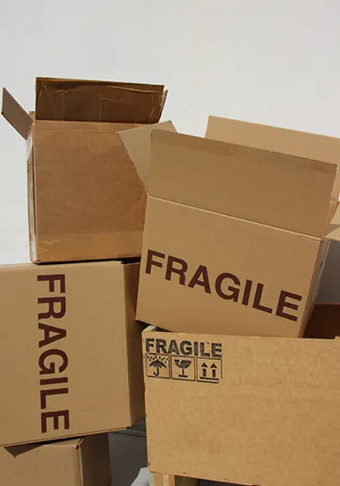 Transport des objets fragiles